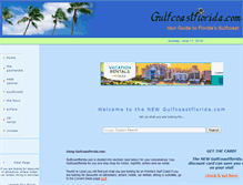 Tablet Screenshot of gulfcoastflorida.com